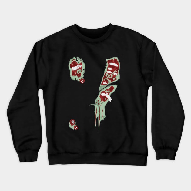 Zombiefied Crewneck Sweatshirt by AngoldArts
